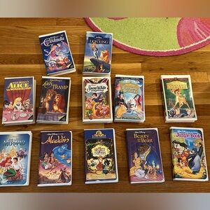 Disney VHS tapes